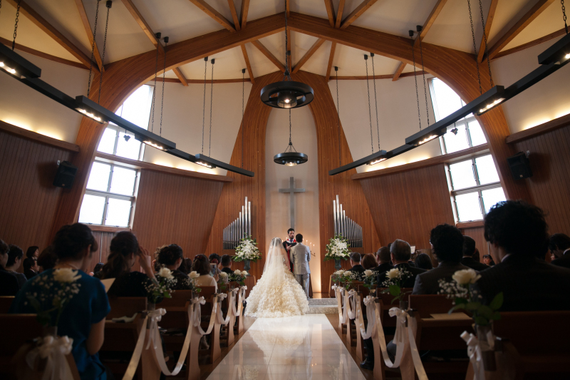 結婚式での餅つき