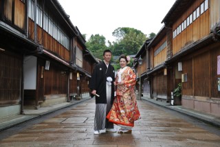 石畳は雨上りが最高