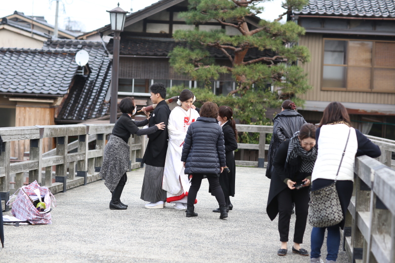 美容師がずっと付き添うので安心!