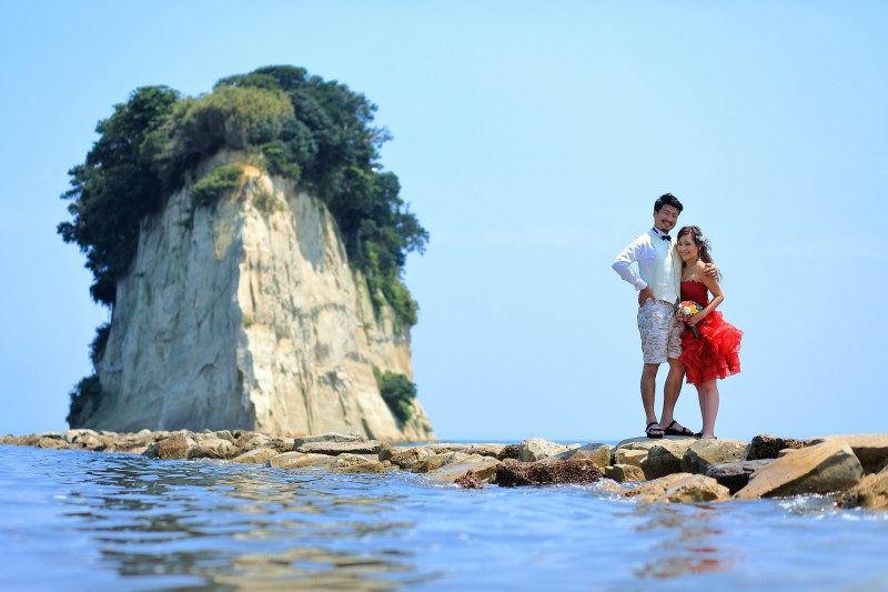 能登半島　軍艦島