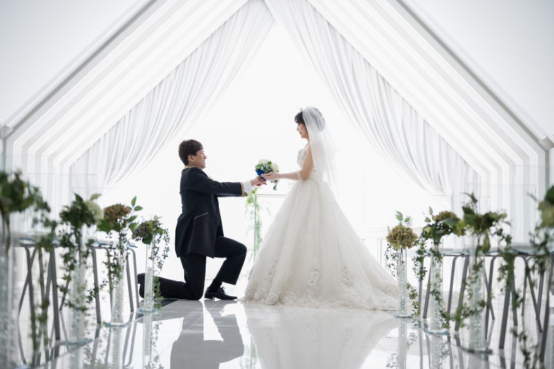 プロポーズシーン