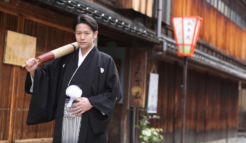 新郎様も一人撮り