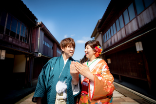 金沢　ひがし茶屋街ロケーション撮影