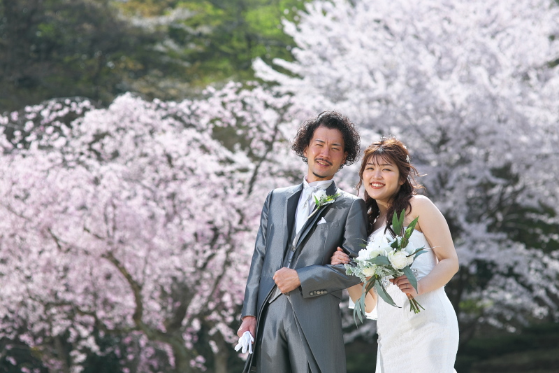 桜が満開