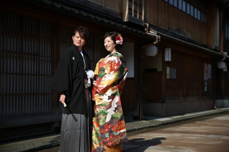 朝8：30の東茶屋街