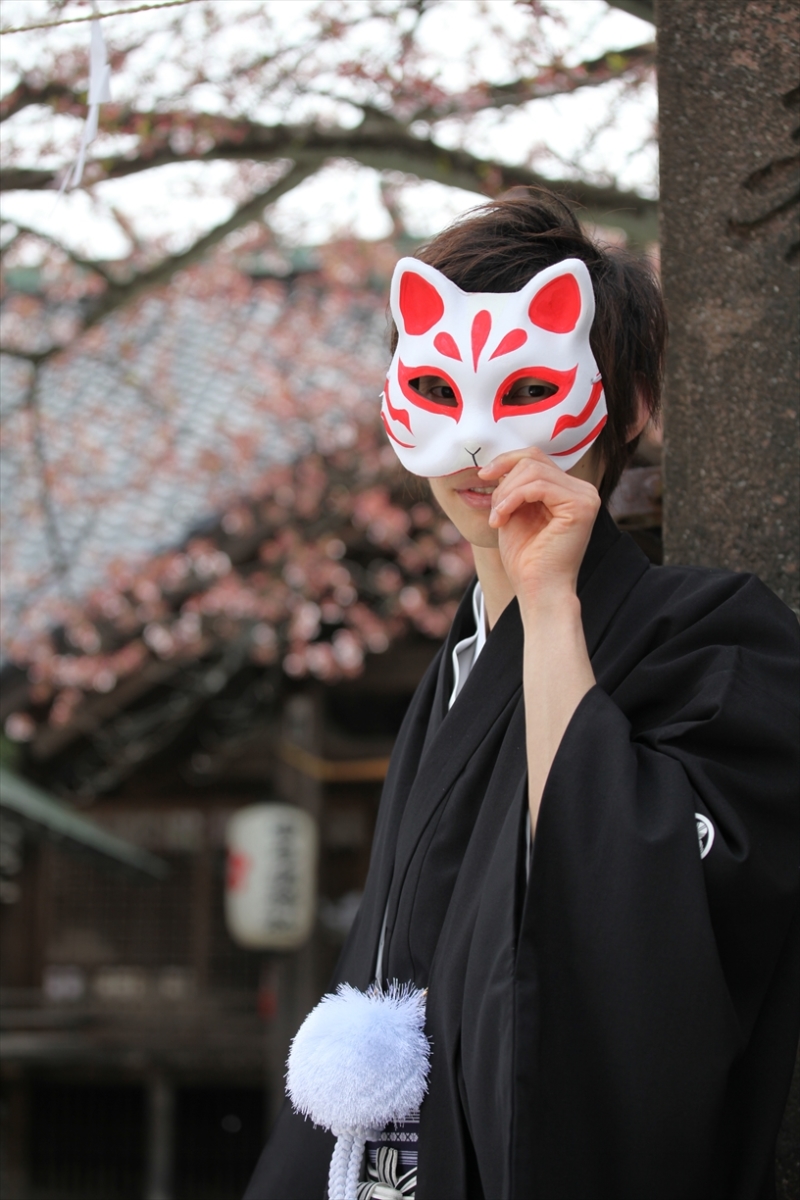 キツネのお面