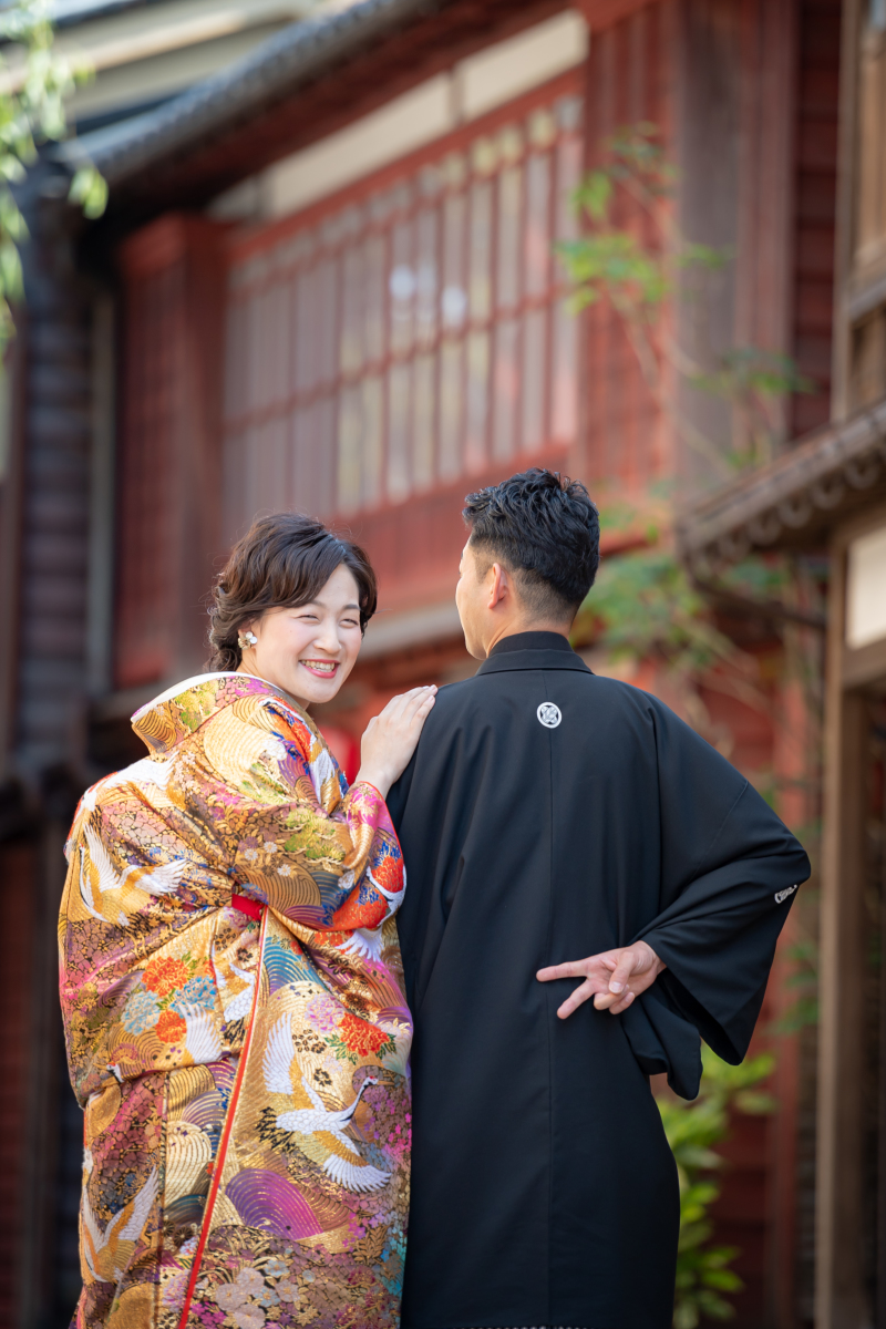 振り向き