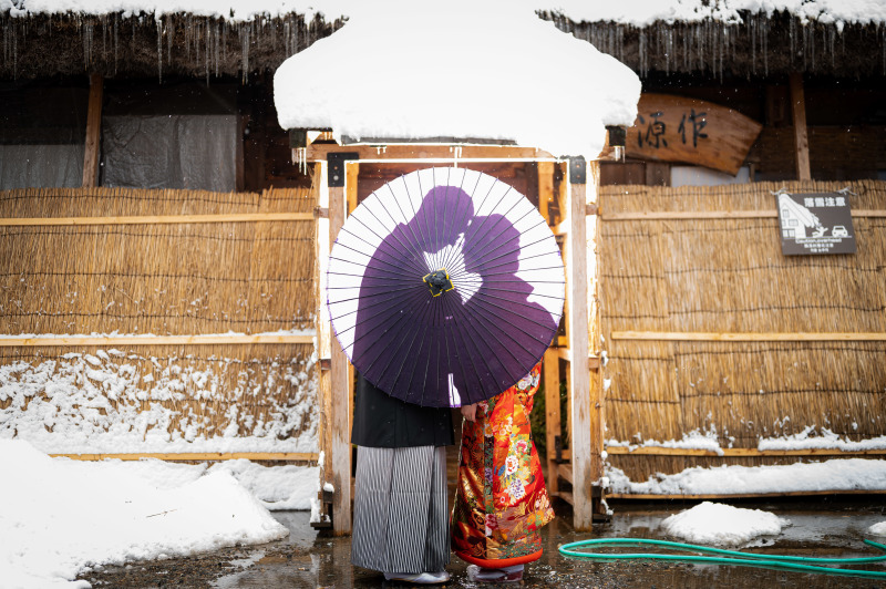 雪の白川郷