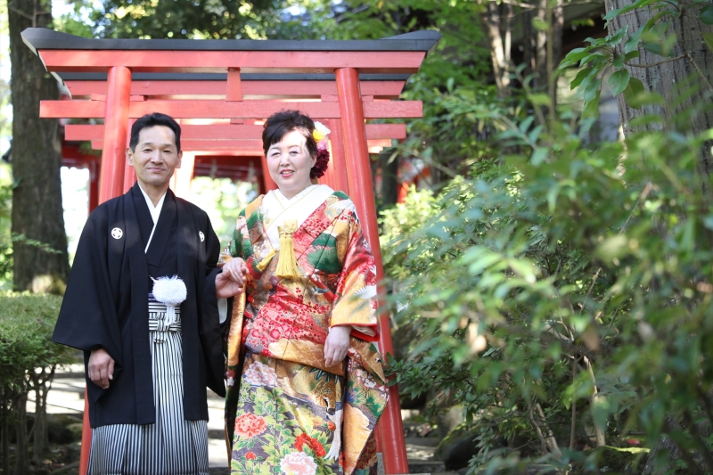 色打掛でも撮影