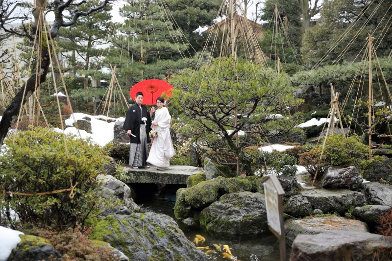 雪があって素敵