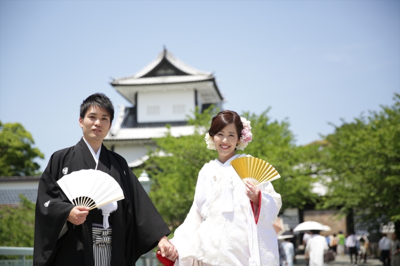 兼六園のロケ撮影