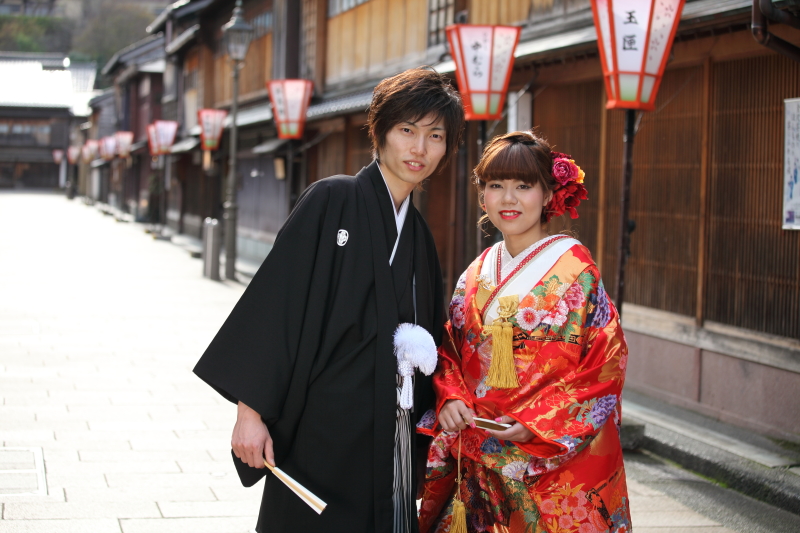 茶屋街の町並み