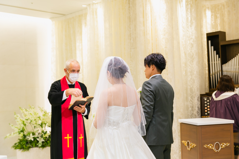 ホテルのチャペル式プランは税込み330,000円