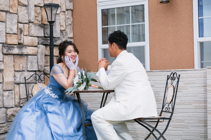 スタジオ前での撮影も可能です