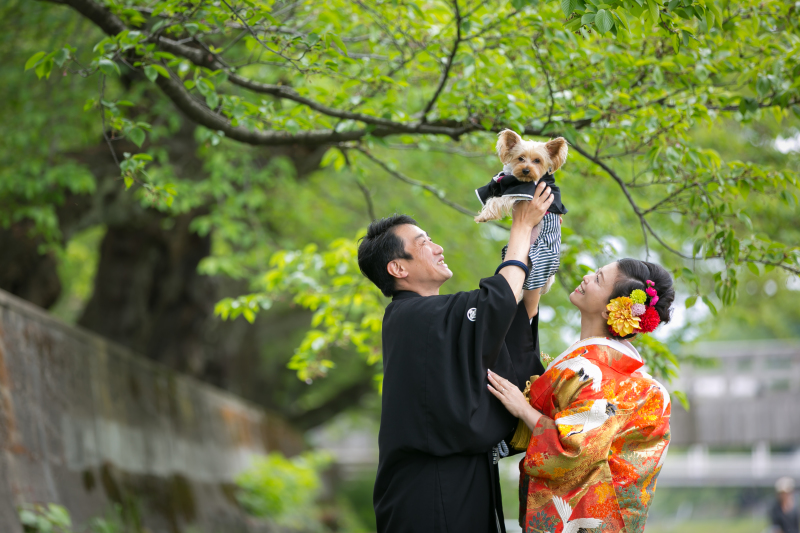 アート工房_ペットと一緒に撮影できる