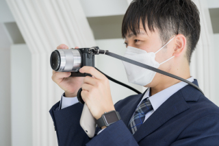 ご家族が自分のカメラで撮影