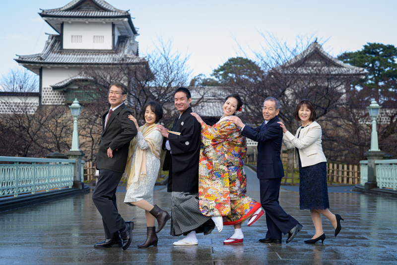 家族撮影はみんなの宝物