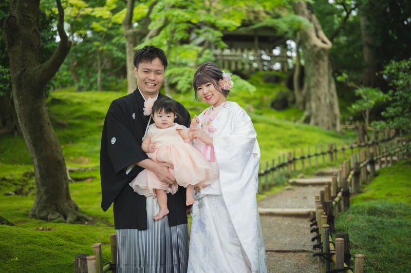 お子様との撮影も出来ます