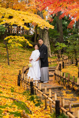 アート工房_紅葉の兼六園