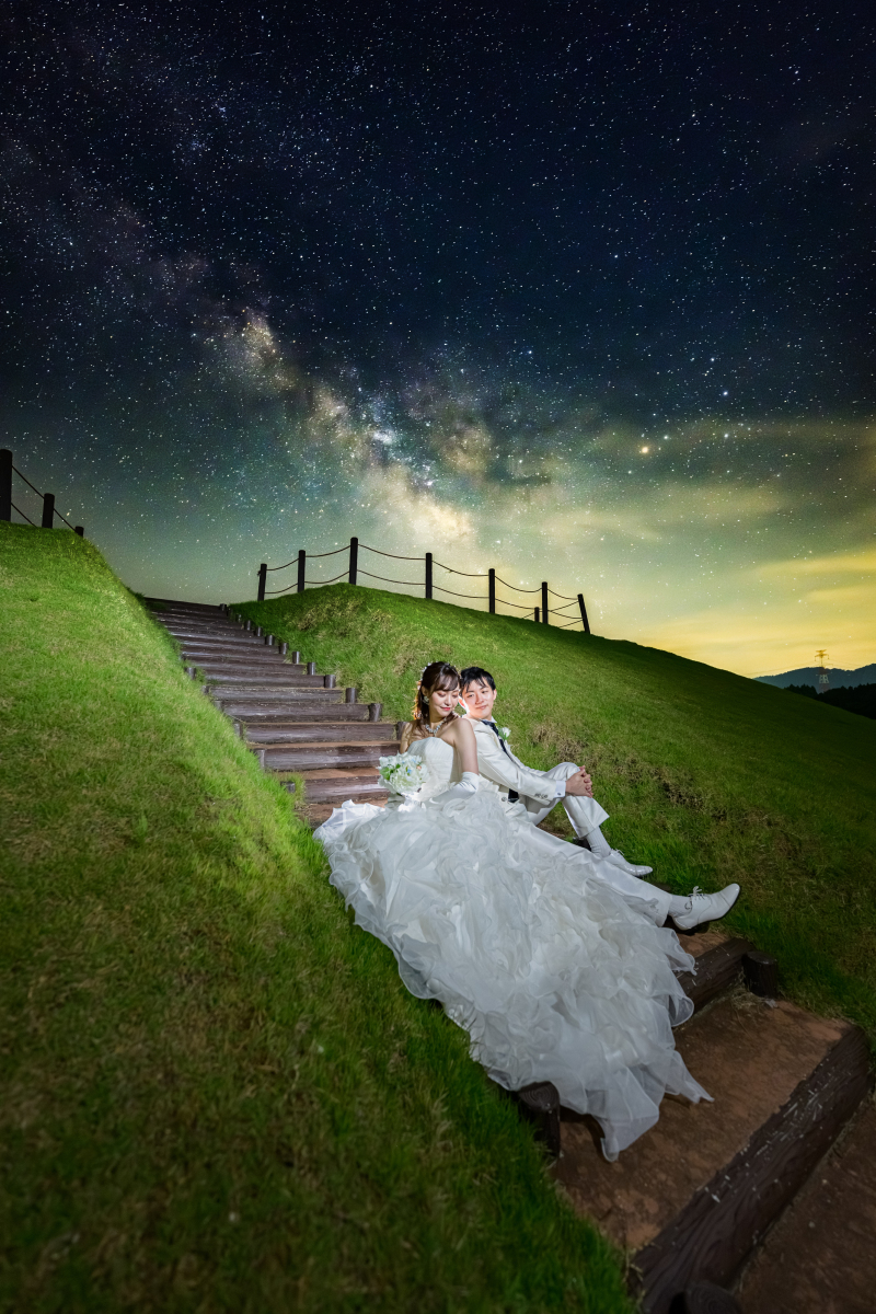 【サマー限定星空ロケプラン】洋装1点！★★満天の星空や天の川の撮影は一生の思い出に残ること間違いなし。再撮影無料。