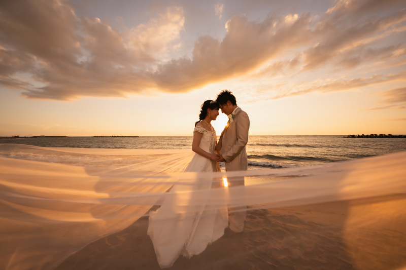 【レギュラープラン】洋装・海ロケーション撮影が110000円で！衣装のグレードアップ料金無し明朗会計なので安心！