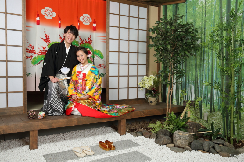 茶屋街　友禅打掛プラン