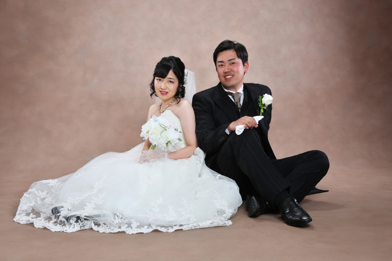 【冬割プラン】寒くても安心！洋装スタジオ撮影！期間限定の特別価格。式を挙げてない方に2人の記念撮影を