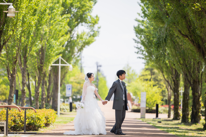 【レギュラープラン】【富山で着付スタート】環水公園・洋装プラン