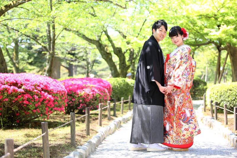【レギュラープラン】和装ロケ撮影!兼六園スポットプラン!四季折々の美しさを魅せる兼六園での和装撮影プラン