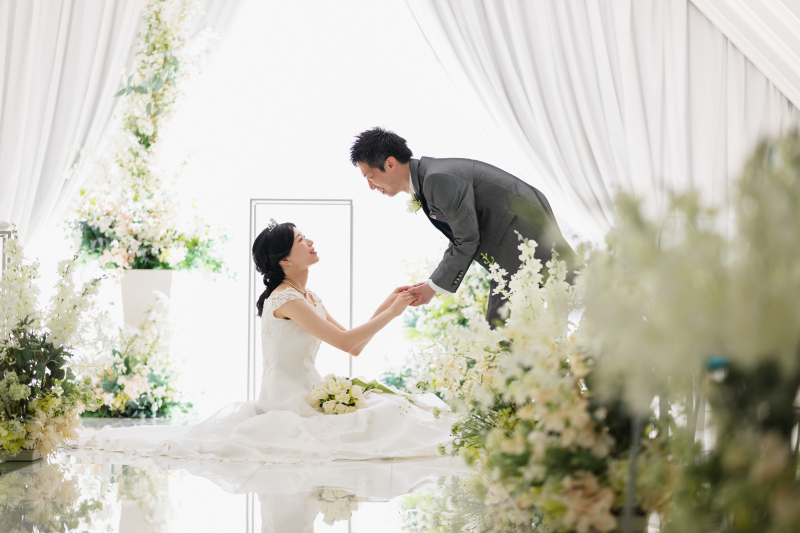 【レギュラープラン】洋装撮影！「チャペルロケーション撮影プラン」挙式さながらの写真も撮影します。ご家族の参加もOK！会場使用料込