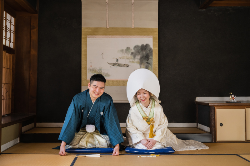 【冬割プラン】和装邸園プラン!　雪や寒くても心配無用空調完備の邸宅貸切り撮影・家族も皆さん集まり易い