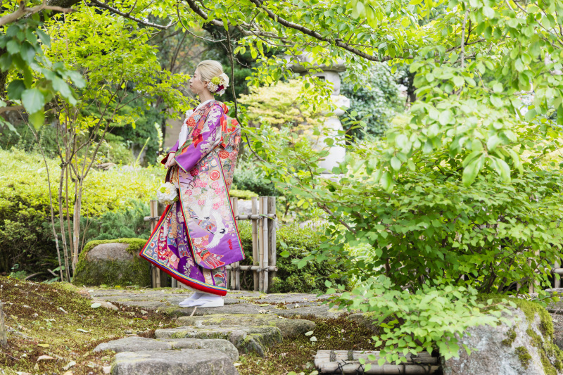 【桜限定ロケーションプラン】金沢の隠れ撮影スポット天徳院。2/28までに早期予約でパネルプレゼント。