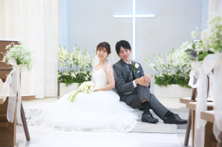 【冬割プラン】洋装チャペル撮影プラン!館内撮影で快適撮影、家族のご参加もOK。チャペルは3箇所から選べます(使用料含む)
