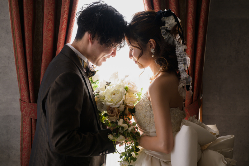 【冬割プラン】寒くても安心！洋装スタジオ撮影！期間限定の特別価格。式を挙げてない方に2人の記念撮影を