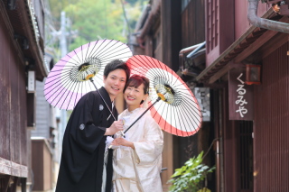 成約前に和装・洋装の試着も可能です。