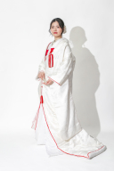 花集枝垂桜(白無垢)