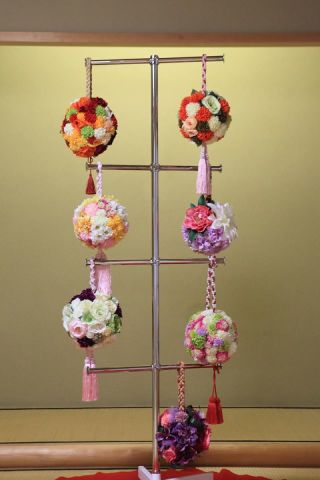 和装用ボールブーケ