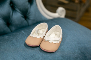 お子さま用シューズ M (ピンク)