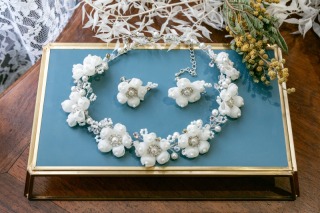 ネックレス、イヤリング No,7