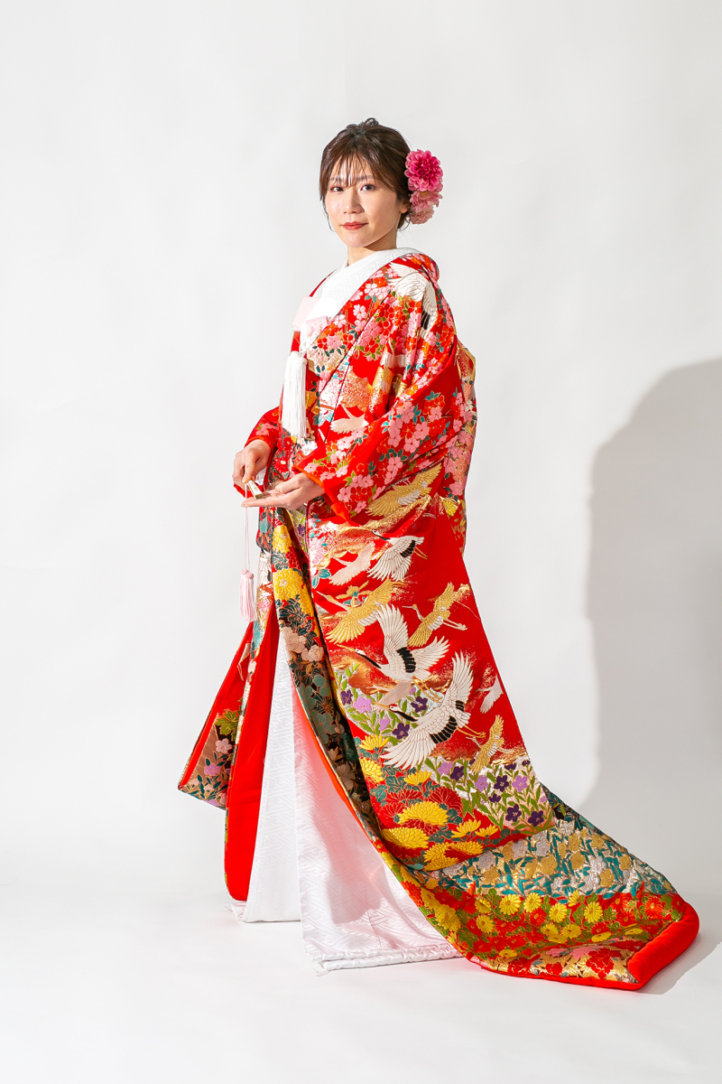 ５ 舞鶴四季花文　