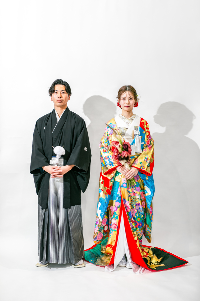 四季草花に流水箔