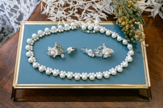 ネックレス、イヤリング No,4