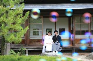 和室庭園フォト