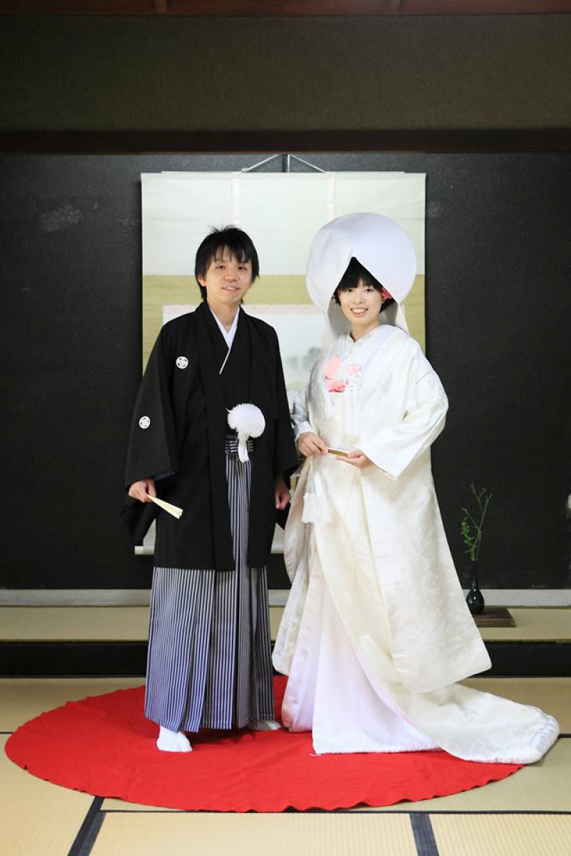 基本のポーズにて