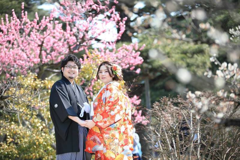 兼六園和装ロケーションフォト