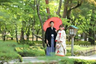 和装兼六園ロケーションフォト