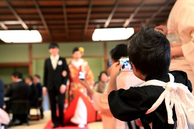 小さなカメラマン