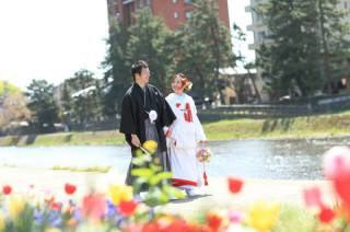 白無垢和装ロケーションフォト