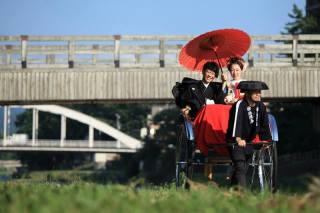 人力車ロケーションフォト