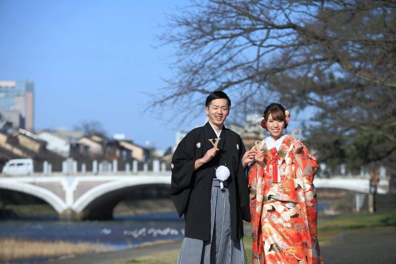 ひがし茶屋街和装ロケーションフォト